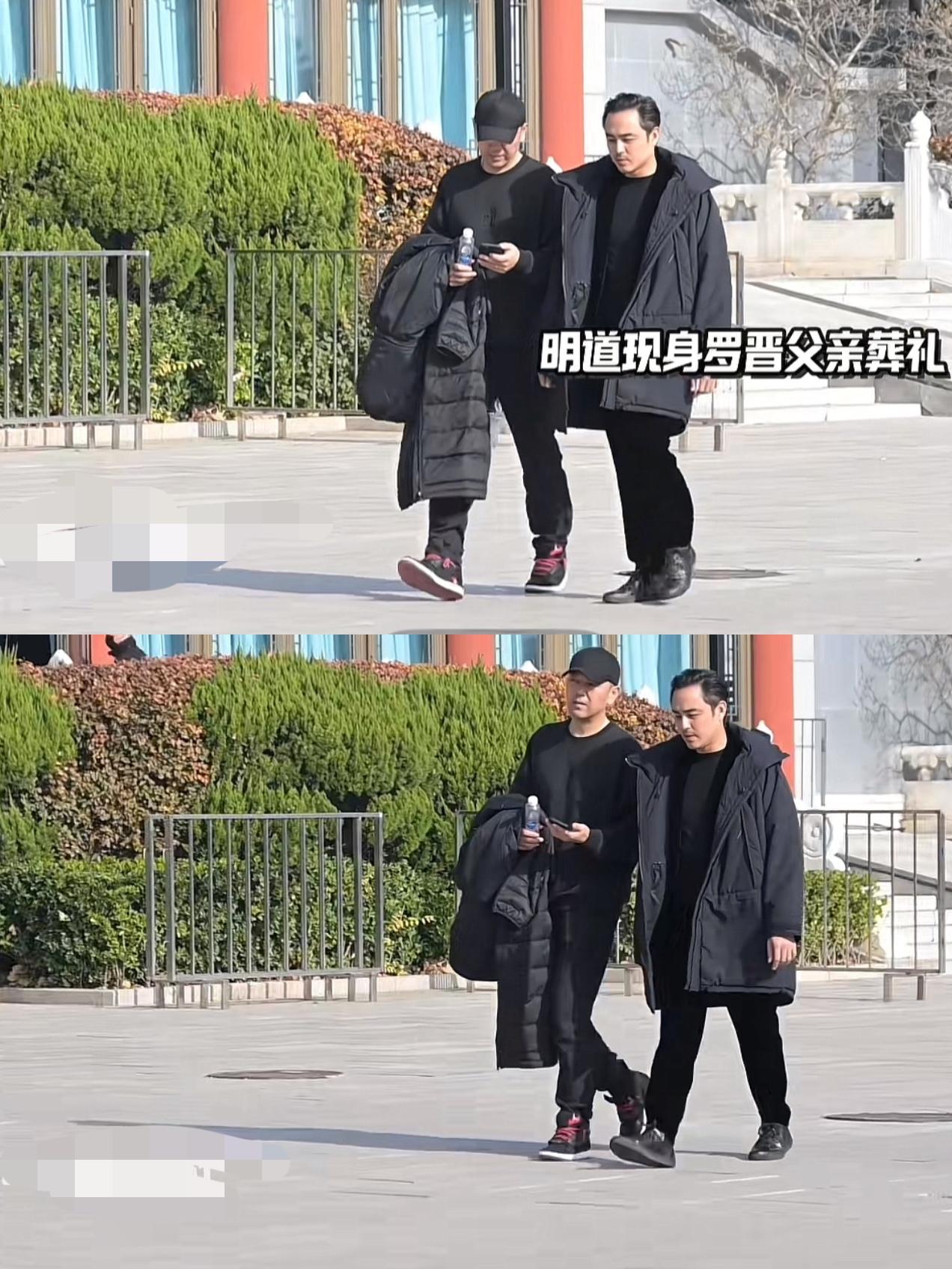 太意外了，明道出现在罗晋爸爸的葬礼上，查了之后才知道，明道跟罗晋之间的关