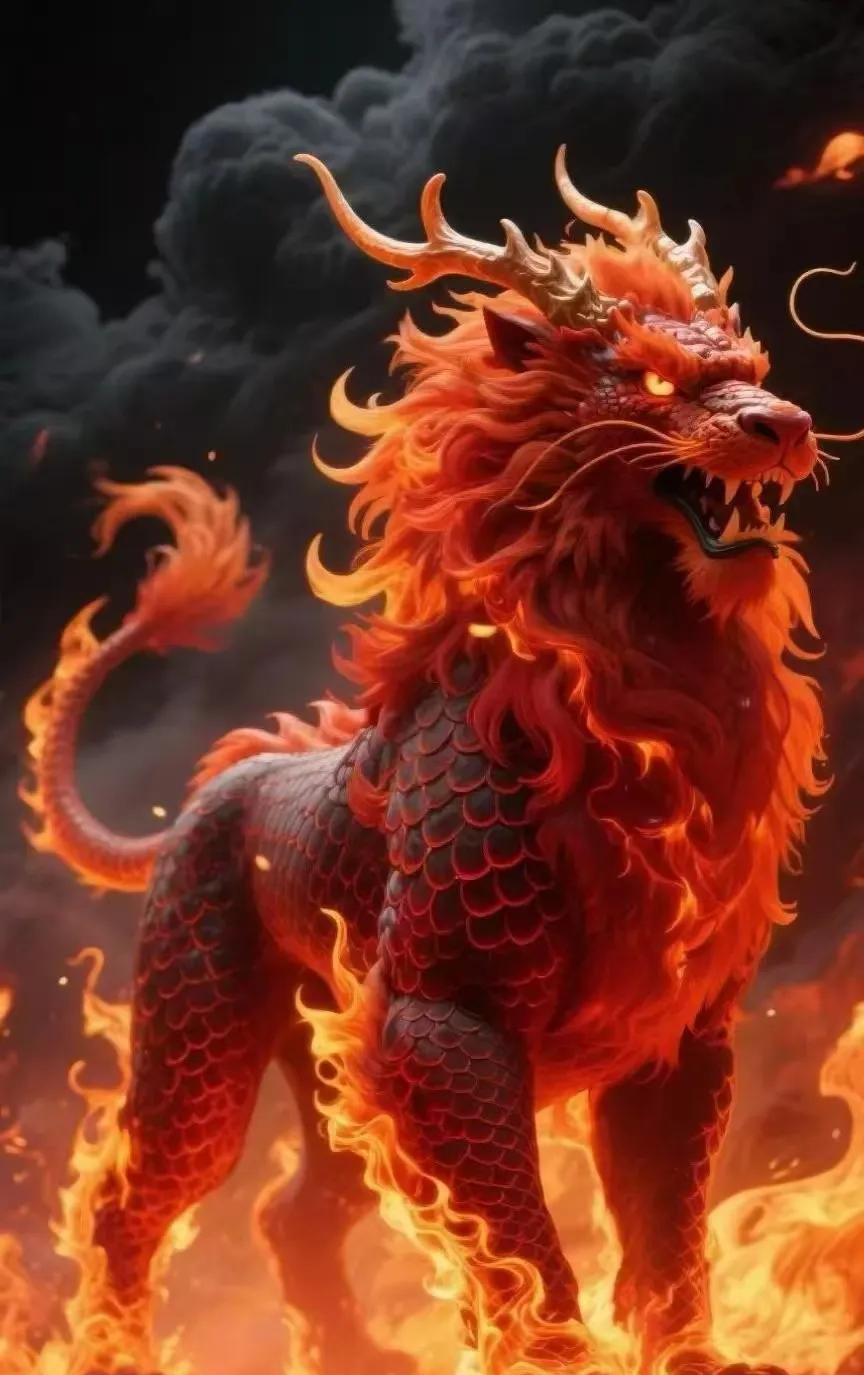 见到火麒麟鸿运自然来翻身发大财