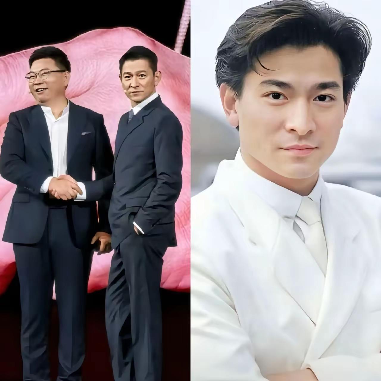 谁能想到，一场科技发布会，硬生生被刘德华变成了大型追星现场。余总那句“大学