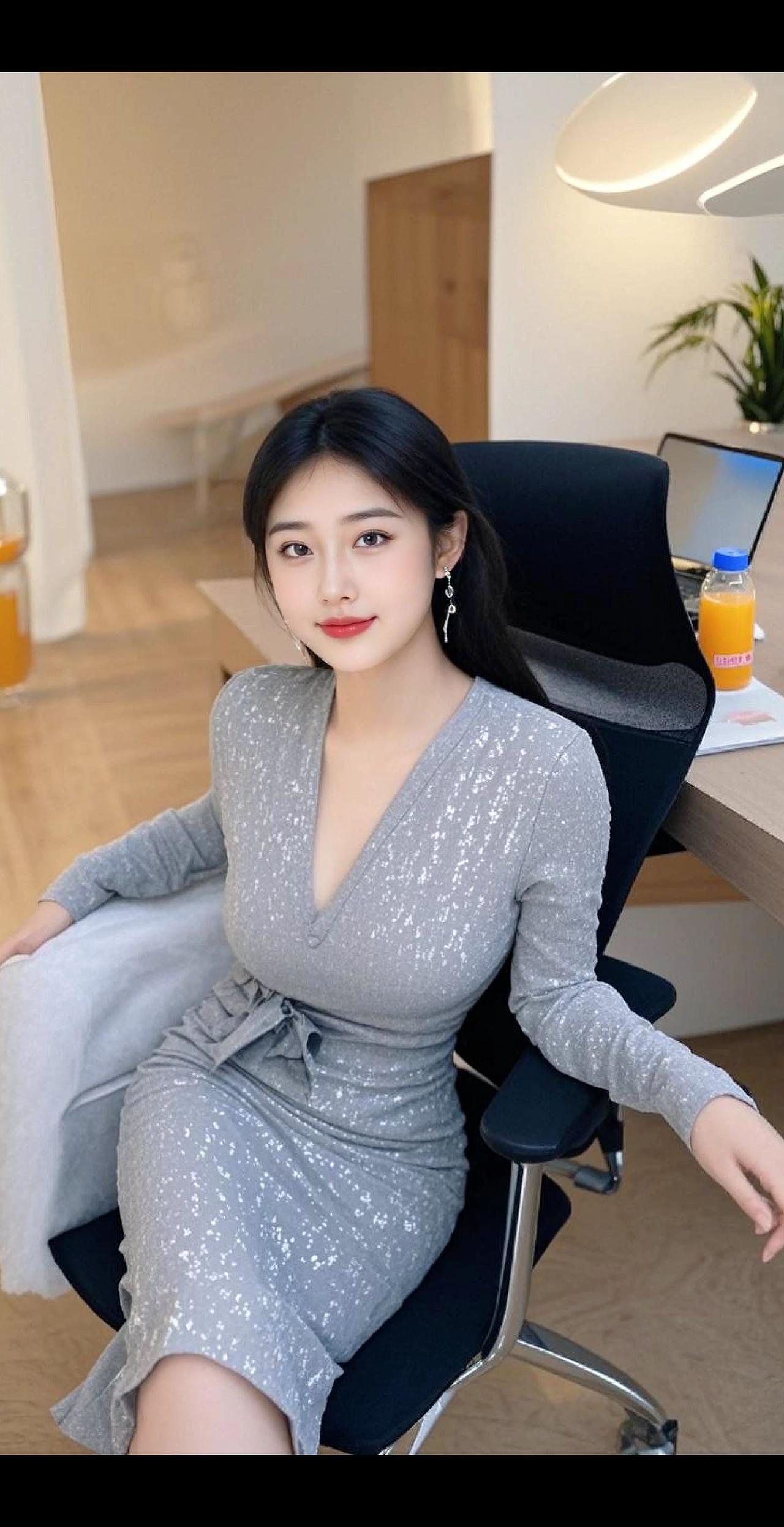 优雅气质时尚穿搭耐看型小姐姐完美身材