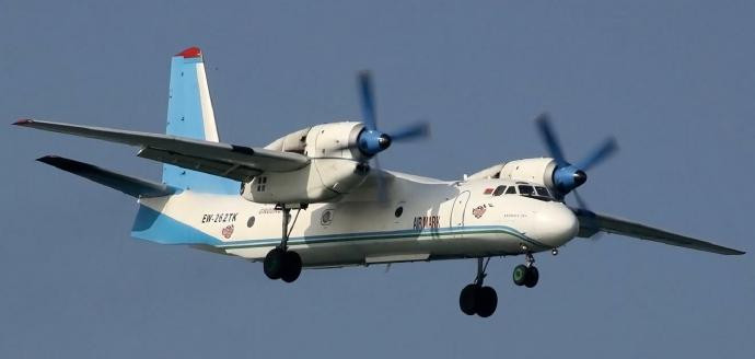 每天认识一件兵器俄罗斯An-32“斜坡”运输机An-32“斜坡”（Cline）