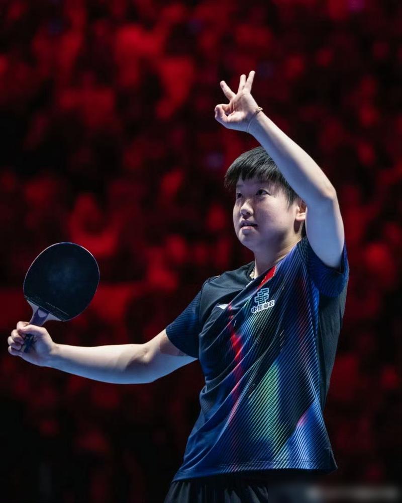 [点赞]刘国梁的底牌，终于被世界乒联掀了。给孙颖莎的称号不是球星，是梅西、乔丹