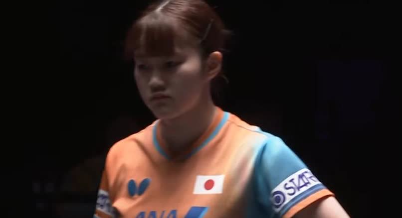 蒯曼一听打日本队，兴奋了，大藤很受伤！第一局蒯曼11:7拿下