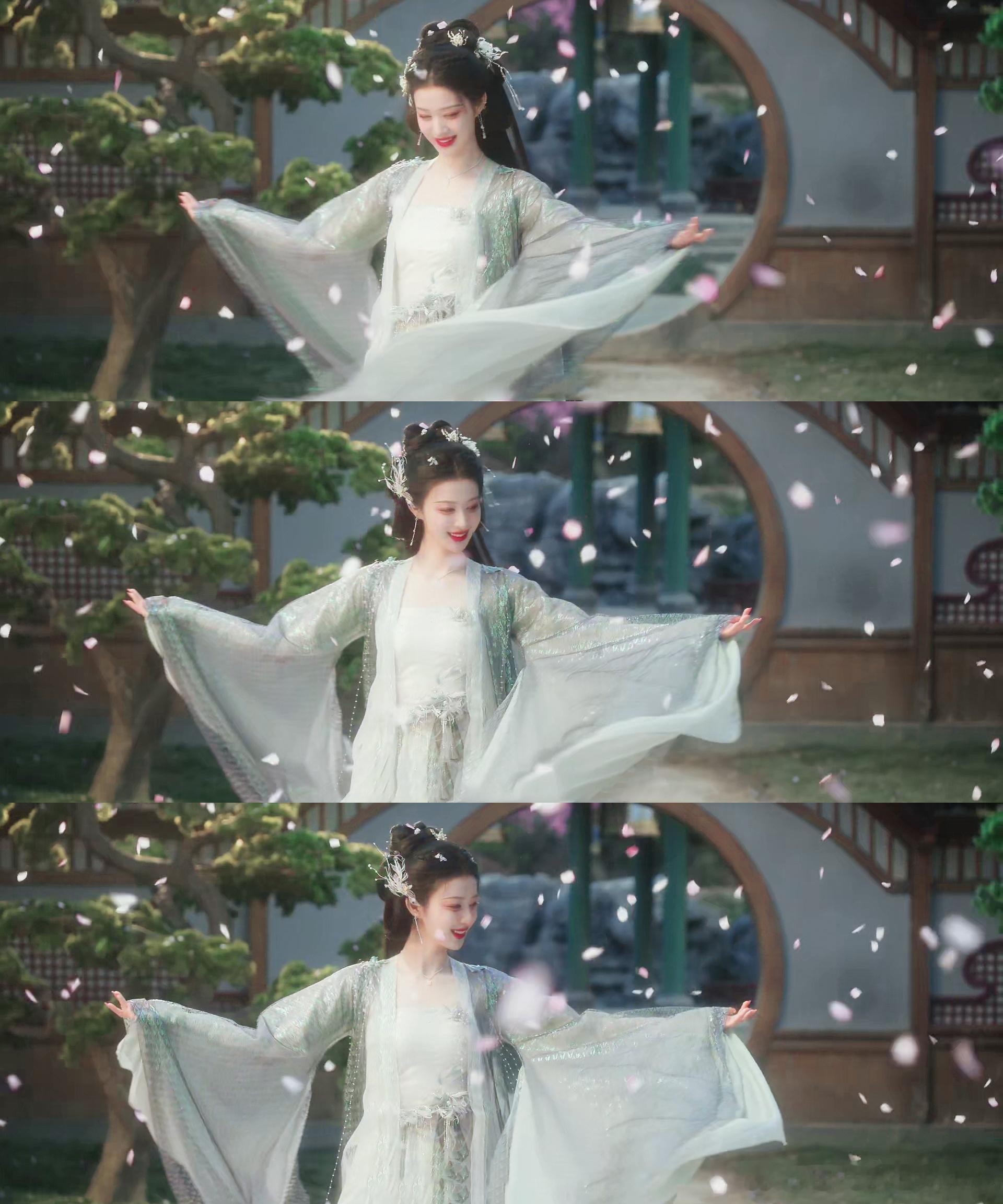 王楚然新剧优雅开场神人展开被《成何体统》里王楚然的名场面笑到，顶着隆重的妖妃造