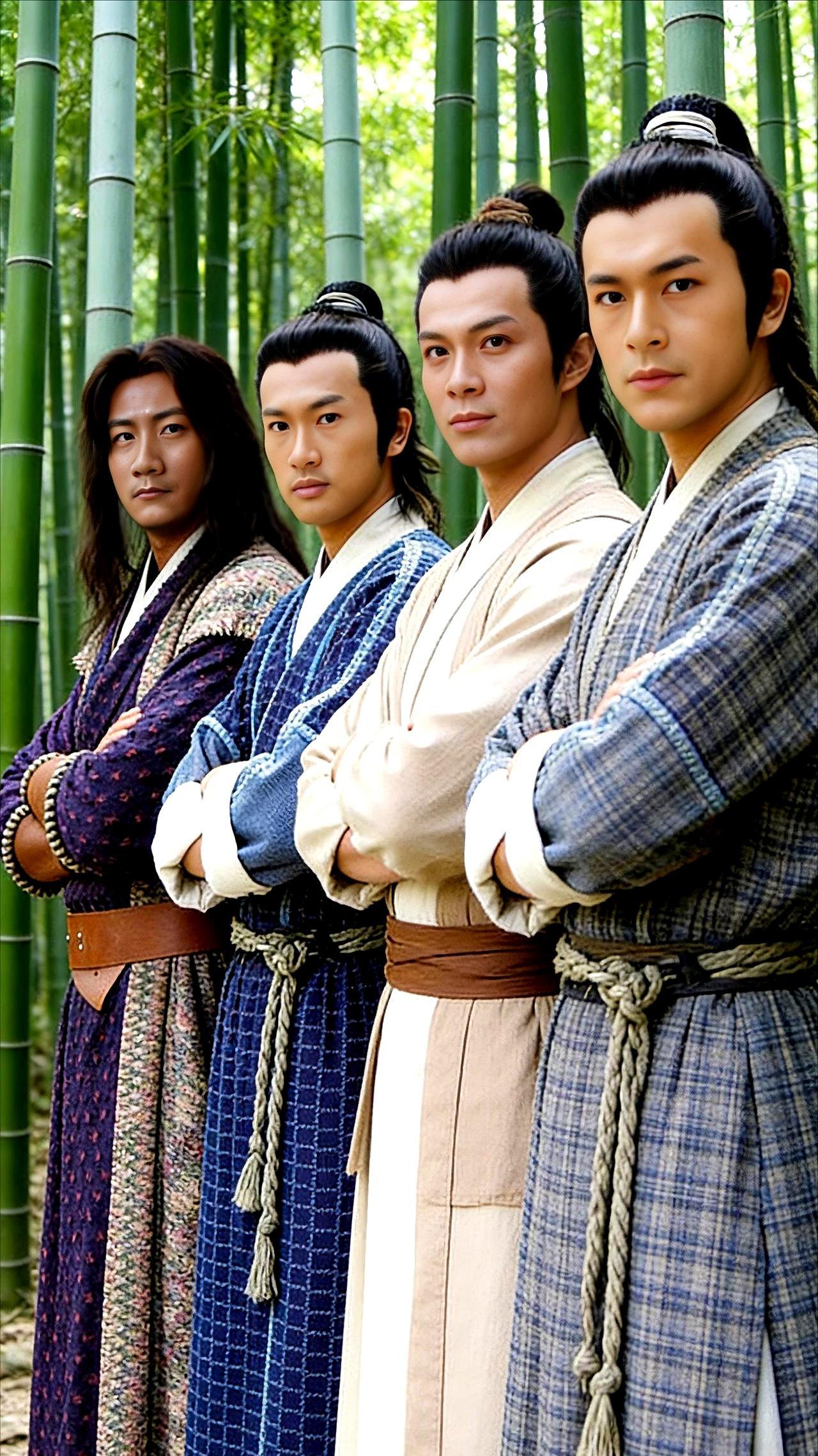 老有人问，乔峰、郭靖、杨过、张无忌四个联手，能不能干翻六大门派。这还用问？