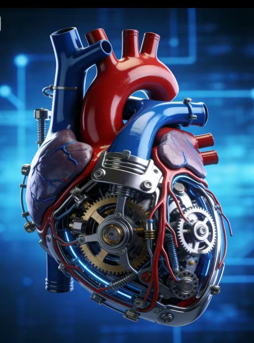 武汉亚心医院制造出“钢铁心”的人工心脏，它能替代衰竭心脏的泵血功能，让患者在没有