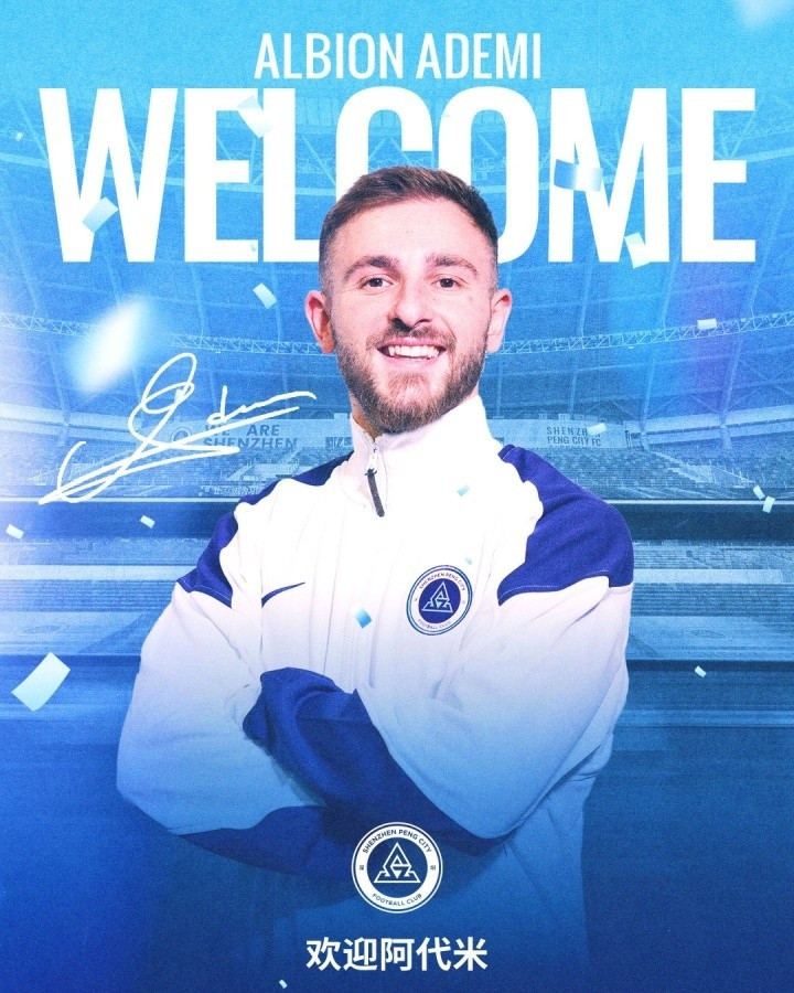 阿代米: 深圳想成为中国最好的俱乐部之一, 球队感觉就像家一样