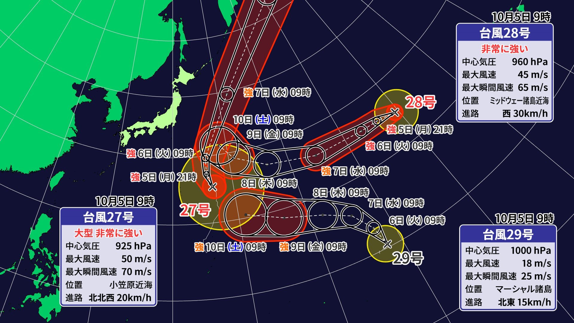 草，一口气来仨台风，日本该建大佛了​