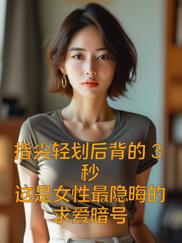 指尖轻划后背的3秒：这是女性最隐晦的求爱暗号