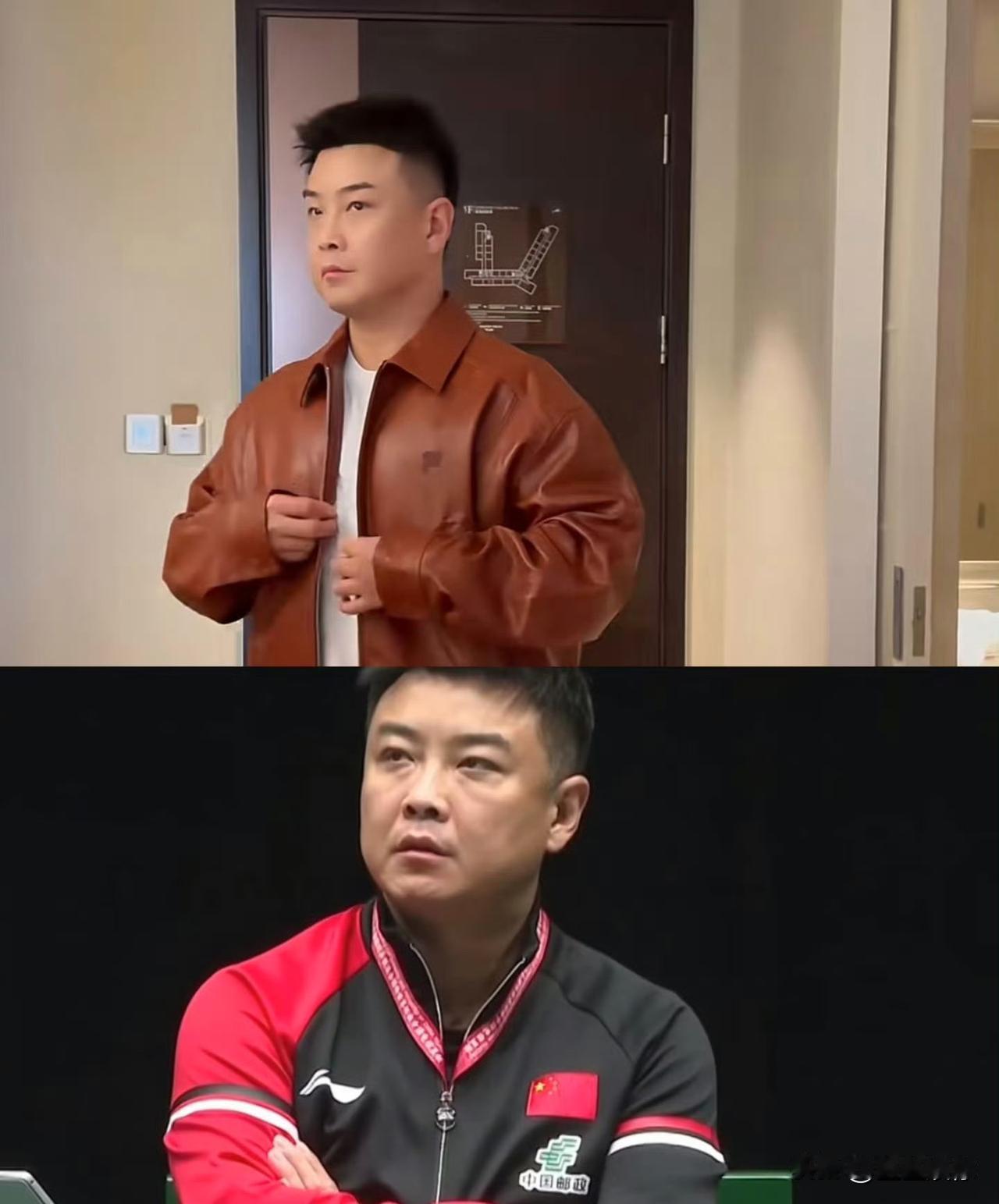 王皓作为一位乒乓球教练员为啥要在脸上花心思心思不应该花在球上吗？一看这脸就打针了