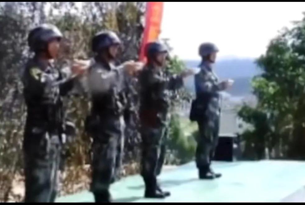 珍贵印象2016年南海对峙我军将士已饮
