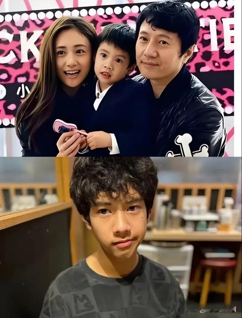近日，郑均在个人社交平台晒出15岁儿子的近照，感觉即像爸爸也像妈妈。基因就像一大