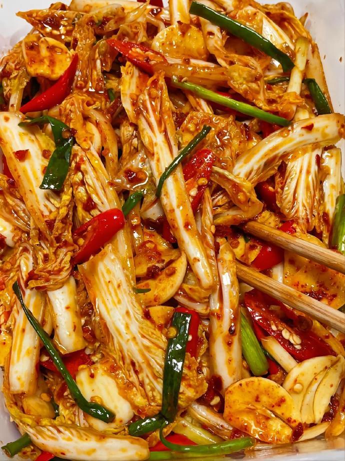 我姥姥十几年的配方🔥今天终于学会了这个腌白菜！