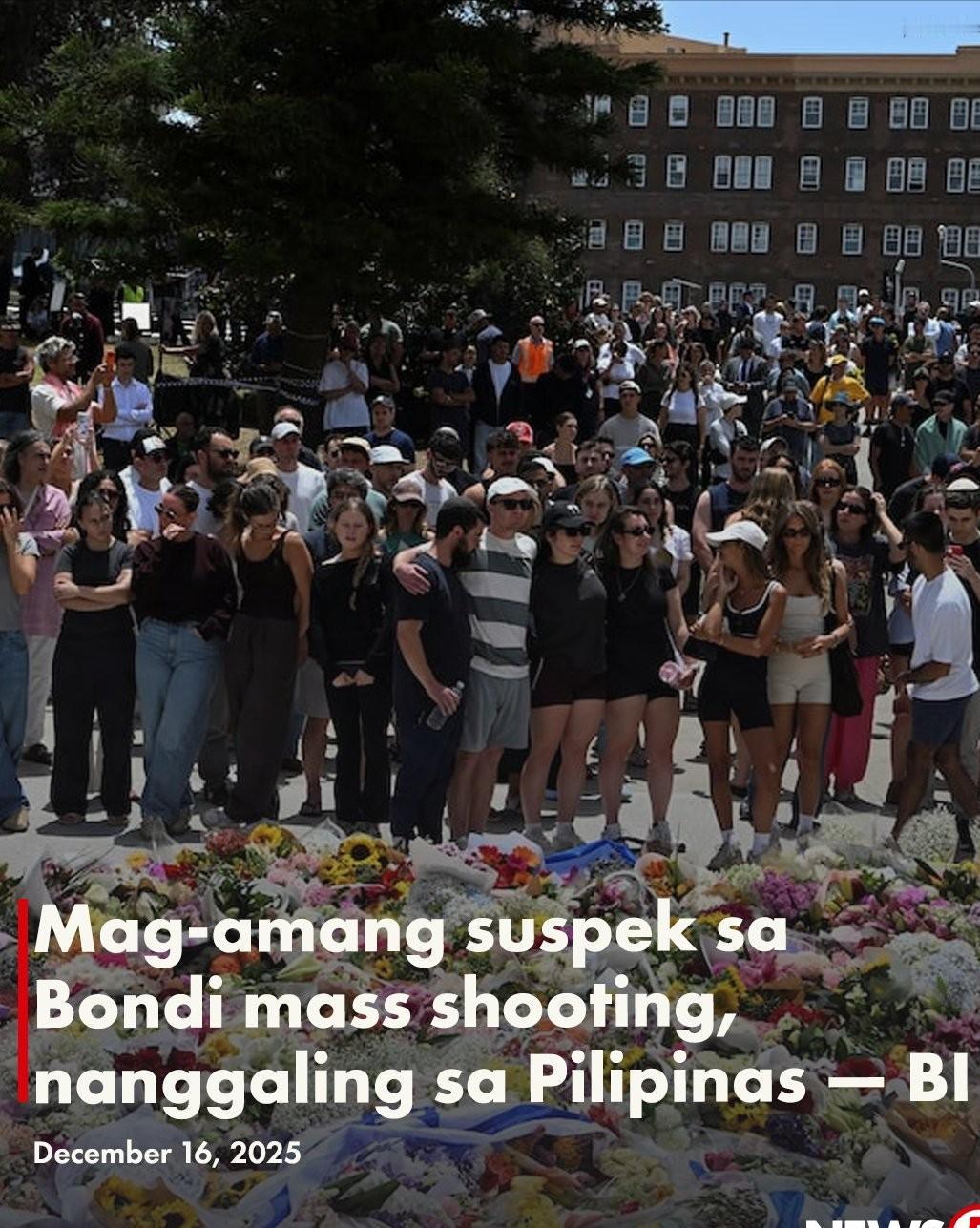 实锤澳大利亚父子枪手确实是印度人。菲律宾出入境管理局发言人戴娜·山多瓦尔，在