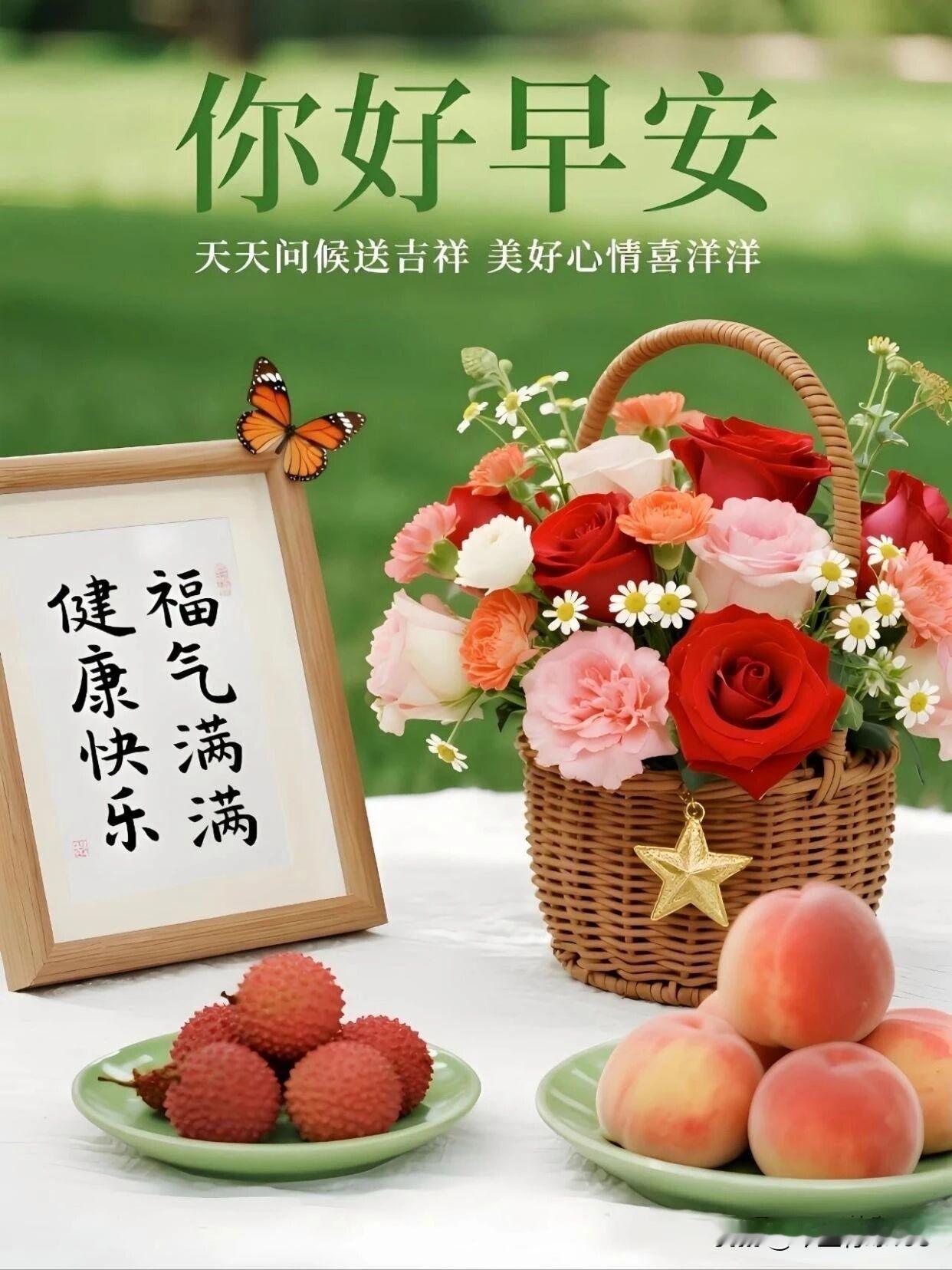 朋友们早安，周三快乐新的一天，新的希望。愿我们心怀热爱，保持一颗真诚善良的心，