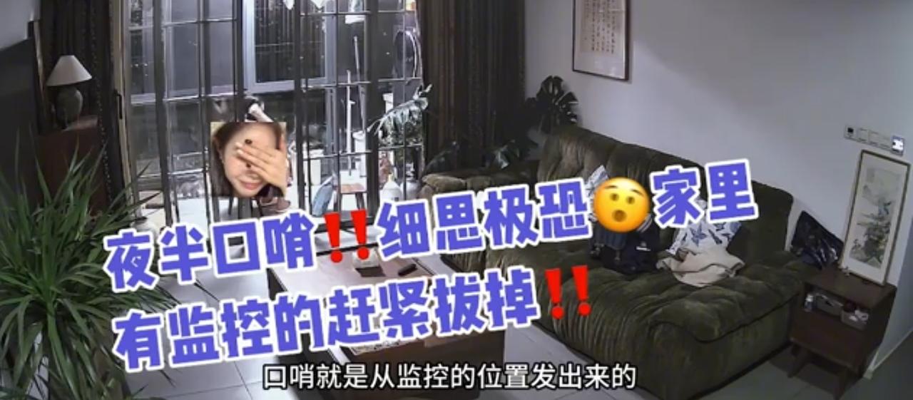 “太可怕了！”江苏，一女子半夜穿着吊带裙在阳台上逗猫，突然听到一阵口哨声。起初，