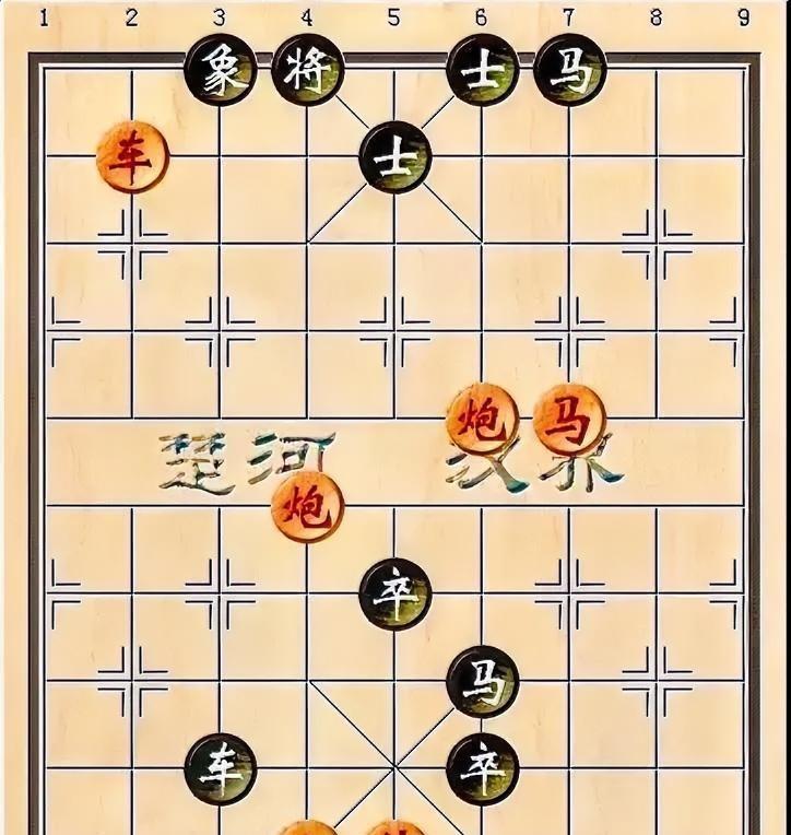 这是一盘实战型残局，对攻非常激烈，场面异常火爆。从盘面看，红棋已陷入绝境。黑棋八