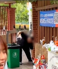 “严查到底！”6月10日，湖南的张家界，一所职业学校的保安竟然把几十个学生的外卖
