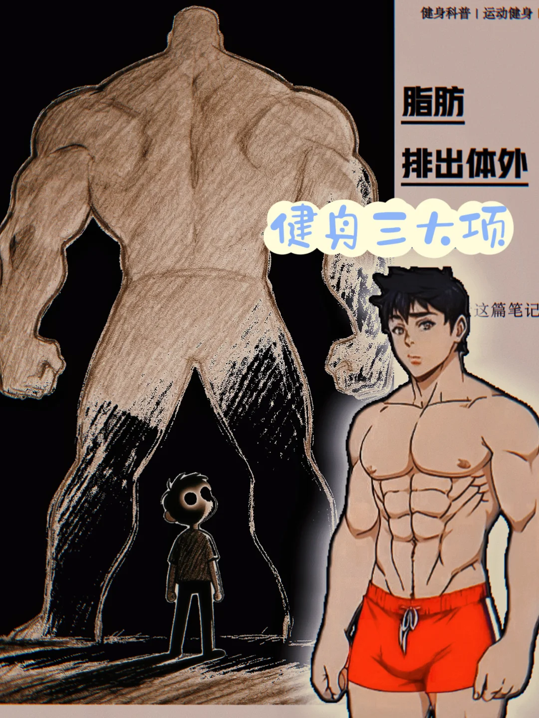 健身减脂塑形三大项