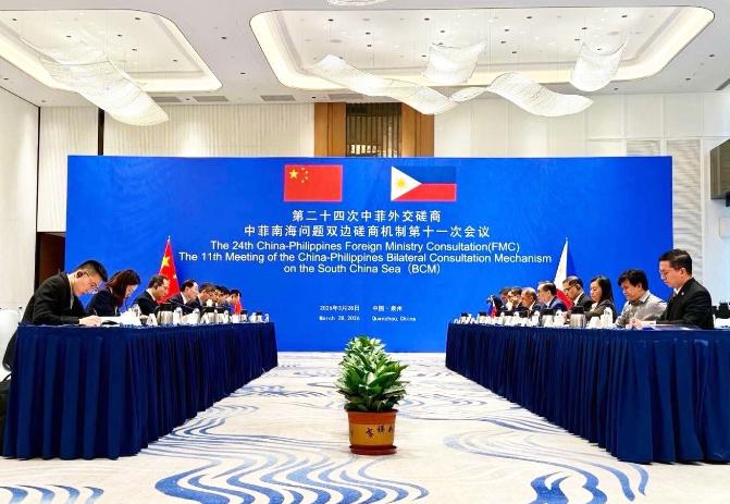 不等了，菲律宾来中国谈了眼看情况不对，来自中国的压力越来越大，菲律宾不得不来