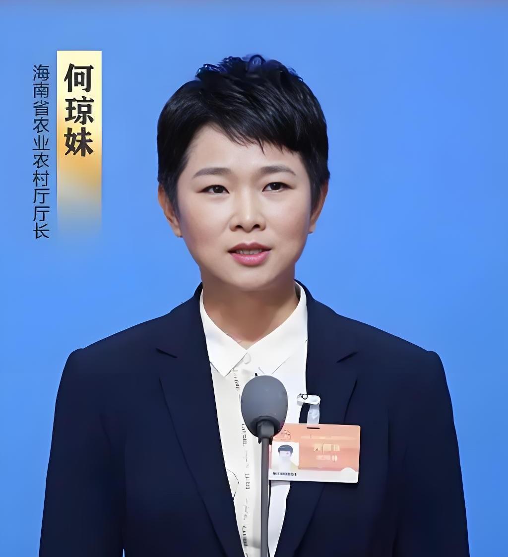 海南省农业农村厅厅长何琼妹的违法违纪问题有多大？何琼妹的名字一看应该是海南的妹