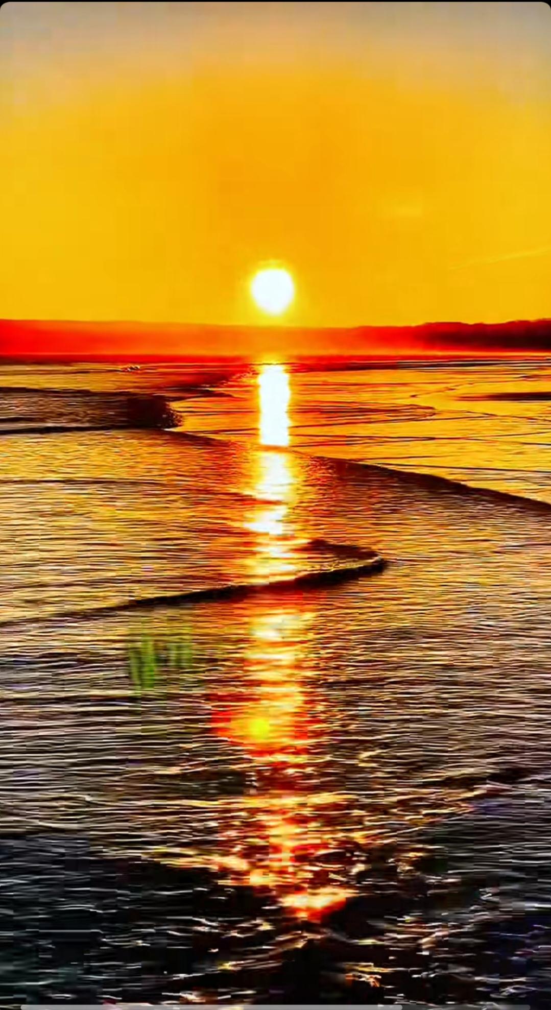最美夕阳西下随手拍。