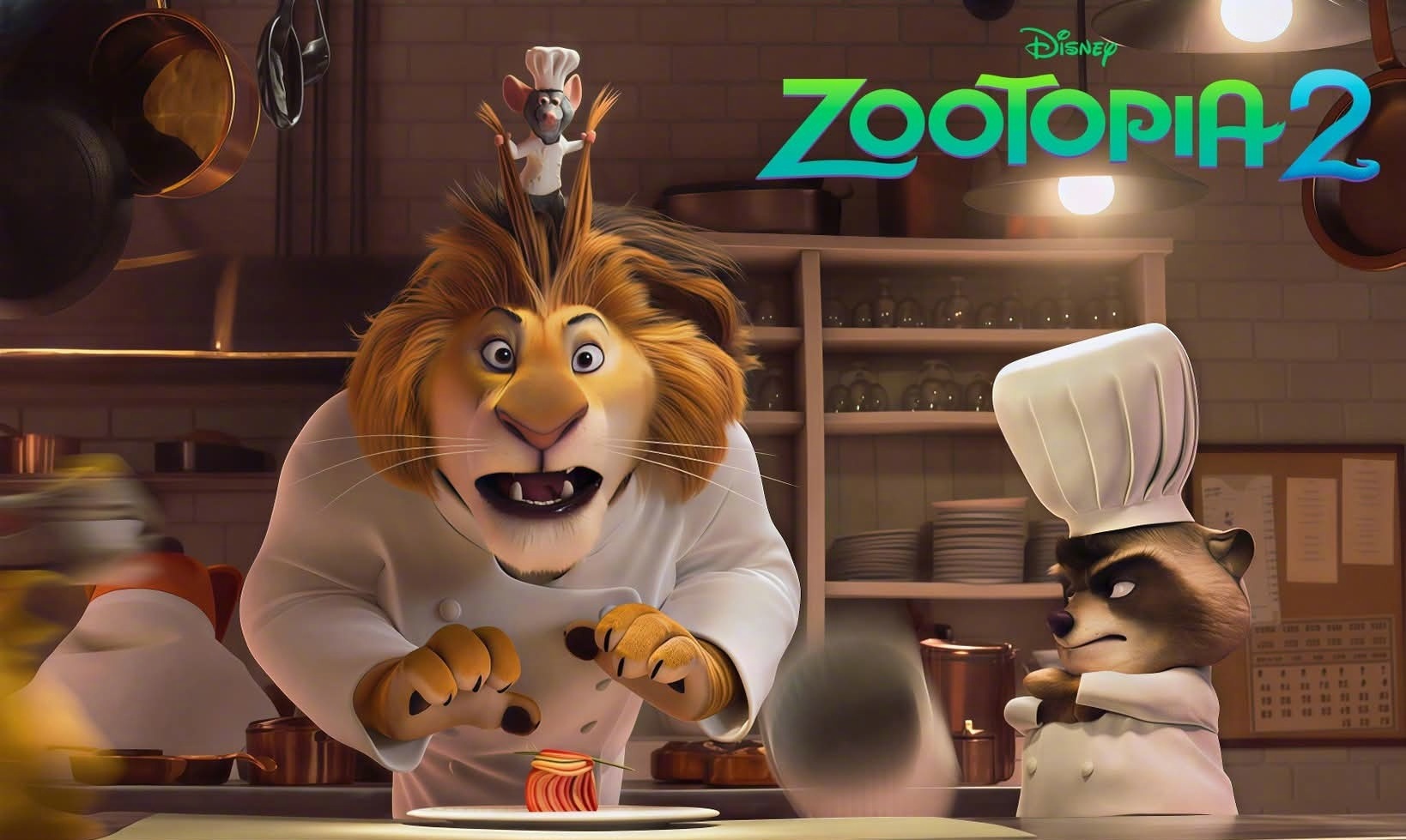 疯狂动物城2之料理鼠王《疯狂动物城2》里有《料理鼠王/美食总动员》！晚宴上盖瑞和