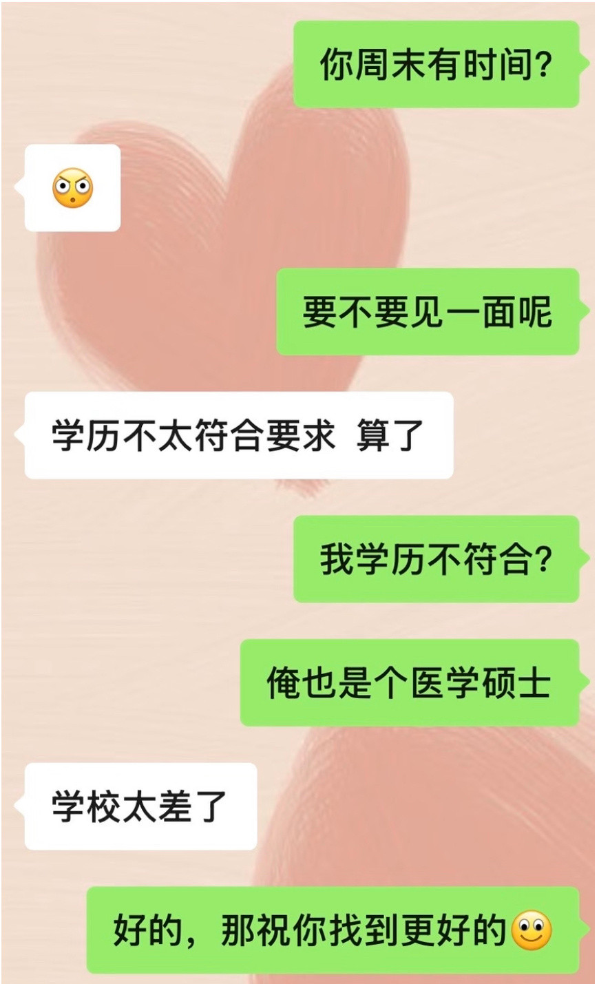 学历在相亲时的含金量还在上升。