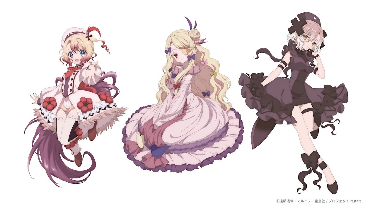 TV动画《魔法少女育成计划restart》公开了收录了佩奇卡、普芙蕾、暗影盖尔