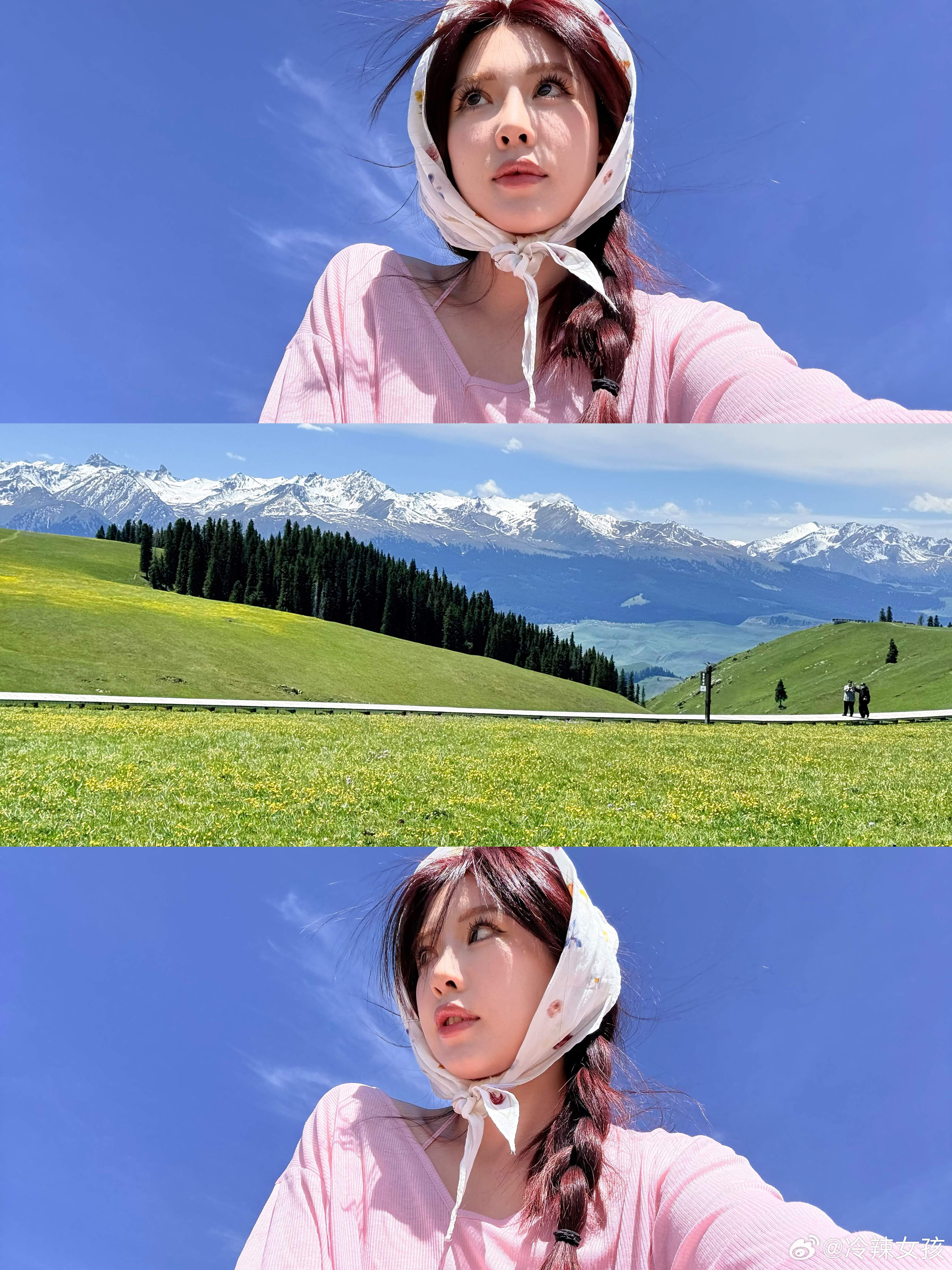 🌼💐🌸🐎🐂🐑🌳🏔️北纬四十度的伊犁河谷是春天留给夏天的情书伊犁