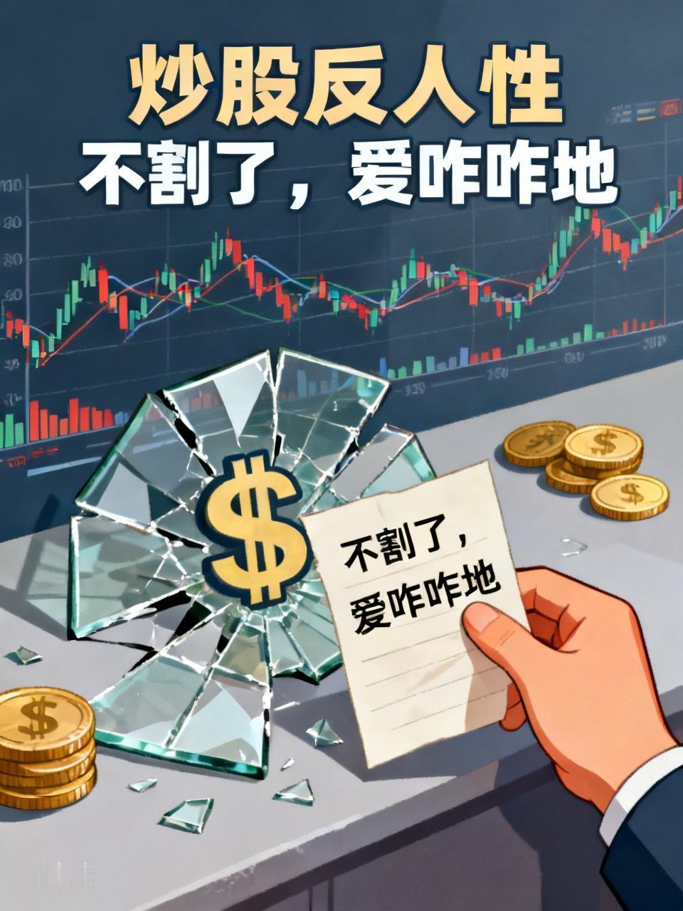 炒股十年，我发现一个反人性的真相：凡是挥刀割肉的，最后都成了“地板侠”。刚割完