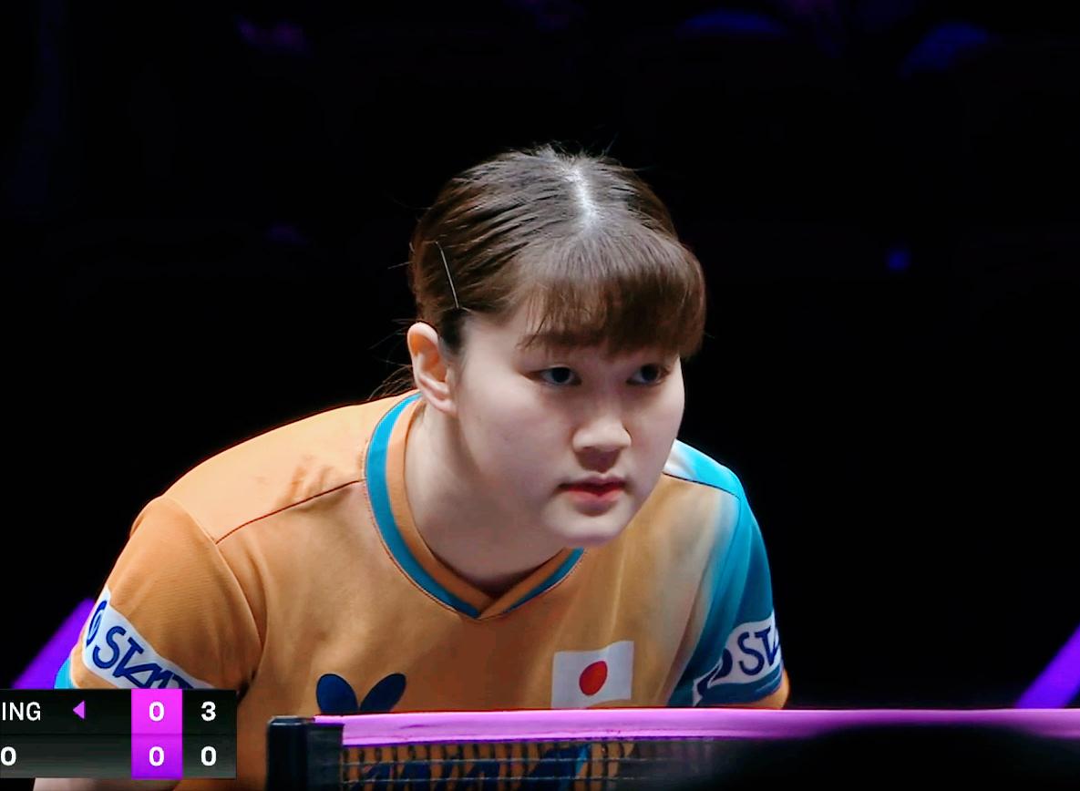 大藤沙月打郑怡静，为何没有打王曼昱的锐气呢？首先大藤知道她对战鳗鱼，处于绝