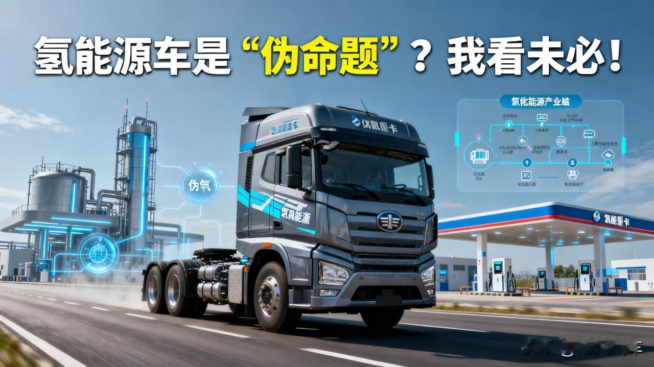 氢能源车是“伪命题”？我看未必！总有人说氢能源没未来，但我看丰田和现代还在坚