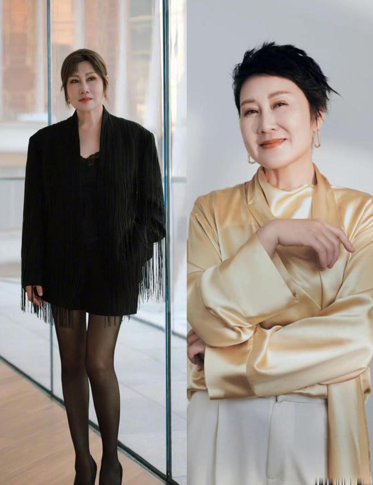 张凯丽亲手撕掉了“国民媳妇”的标签。黑色蕾丝吊带。锋利流苏西装。一抹浓重眼