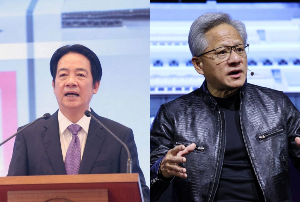 黄仁勋来台5次“没见过赖清德”？郭正亮：青鸟要发疯了辉达创办人黄仁勋每次来台都