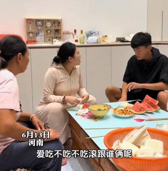 6月13日，河南一地，家中儿媳当着公婆的面和丈夫吵架，随后丈夫拿着酒瓶就砸向妻子