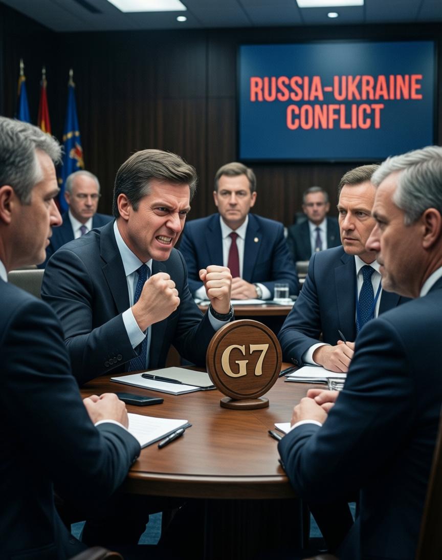 G7外长会开到当地时间3月27日，会场里直接炸了锅。美国国务卿鲁比奥跟欧盟“外长