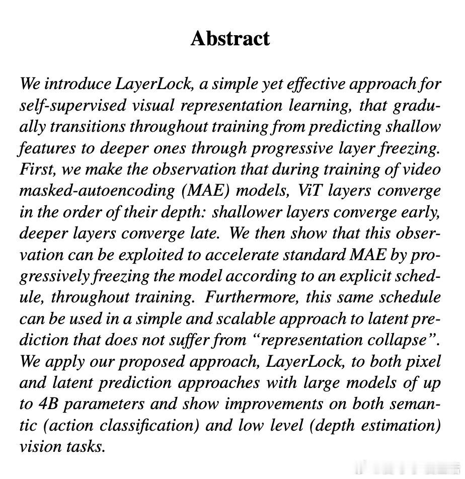 《LayerLock:Non-collapsingRepresent