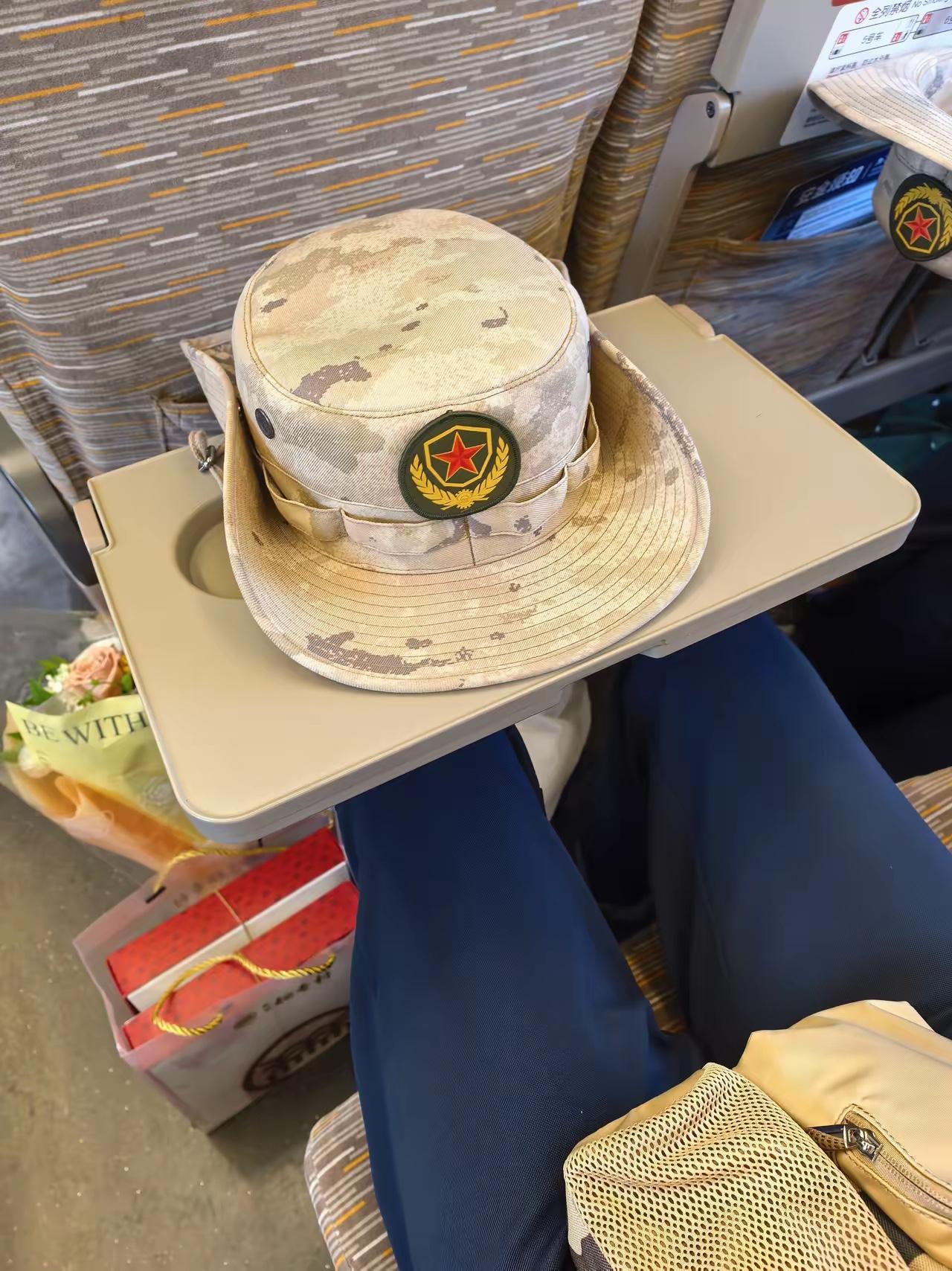 女民兵方队的女孩们坐高铁回家了，很好奇她们是学生，还是军校军人，还是工作了？个人