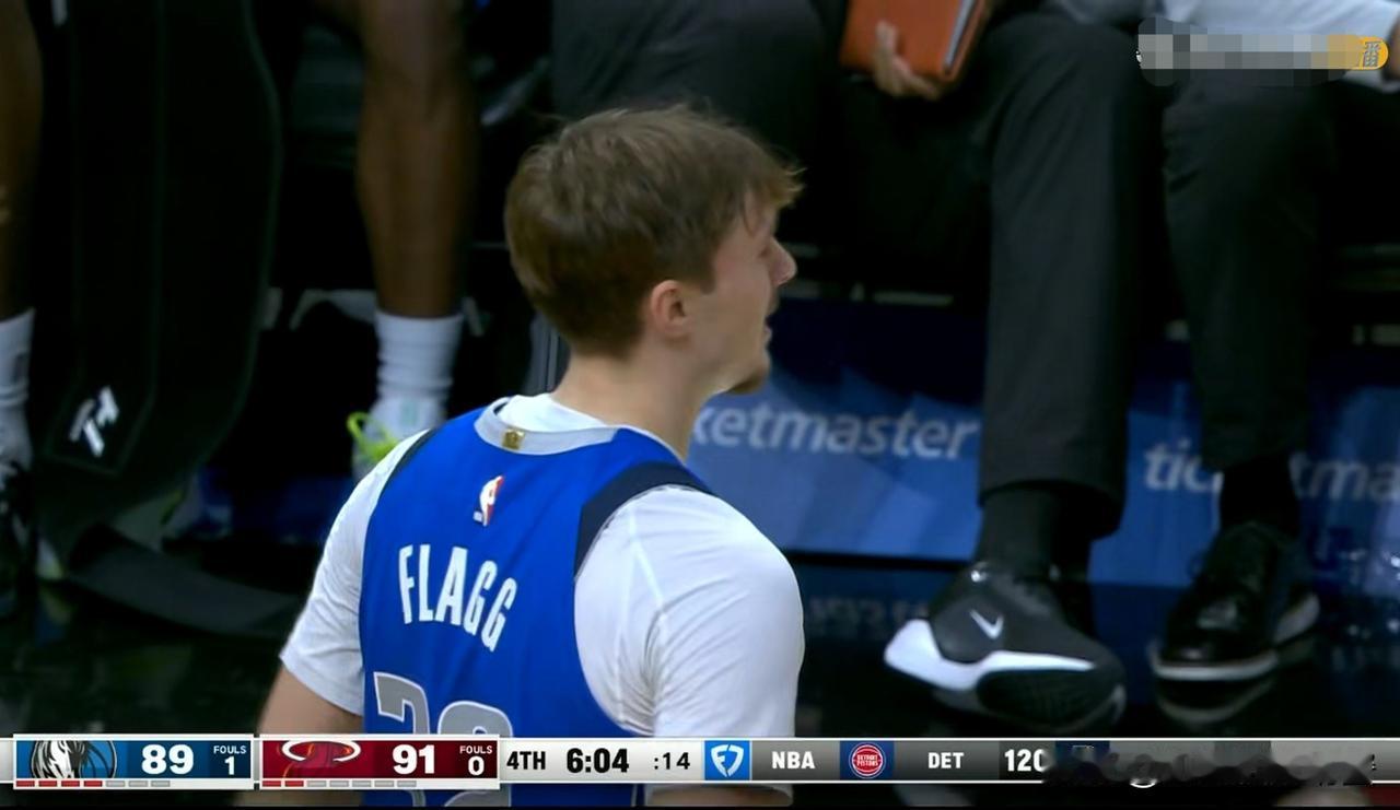 独行侠状元郎弗拉格真是让人失望透顶！在今天独行侠客场以102：106输给热火的比