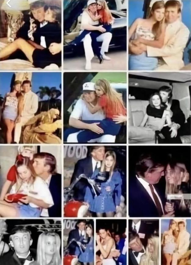 特朗普跟大女儿伊万卡太亲密了，让人浮想联翩！小棉袄不能这样对待，会被人误认为小情