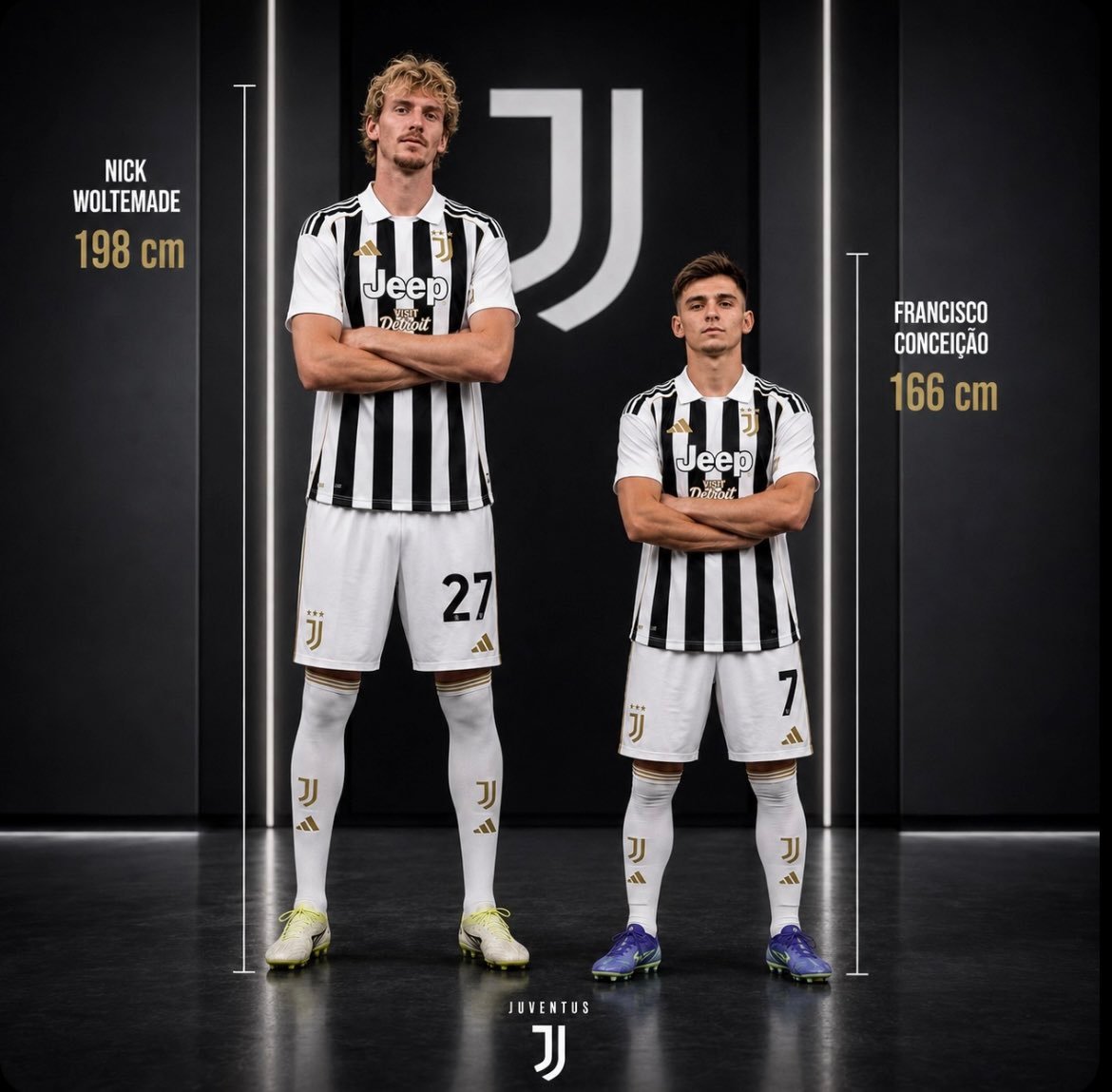 【尤文图斯新赛季队内最萌身高差】[鼓掌]吐槽个球​​​