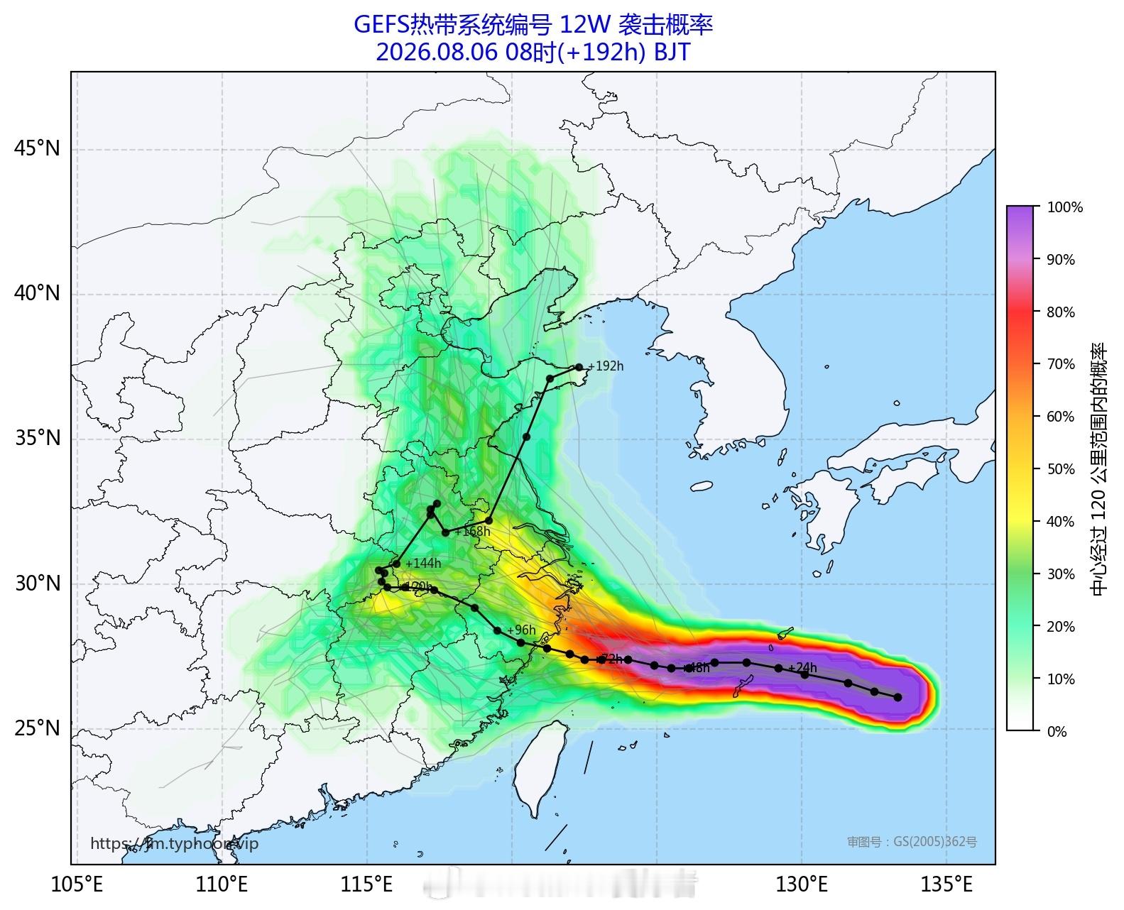 台风白海豚最新的00z，GFS也开始倒向主流预报了，大幅度向西向南调整，决定