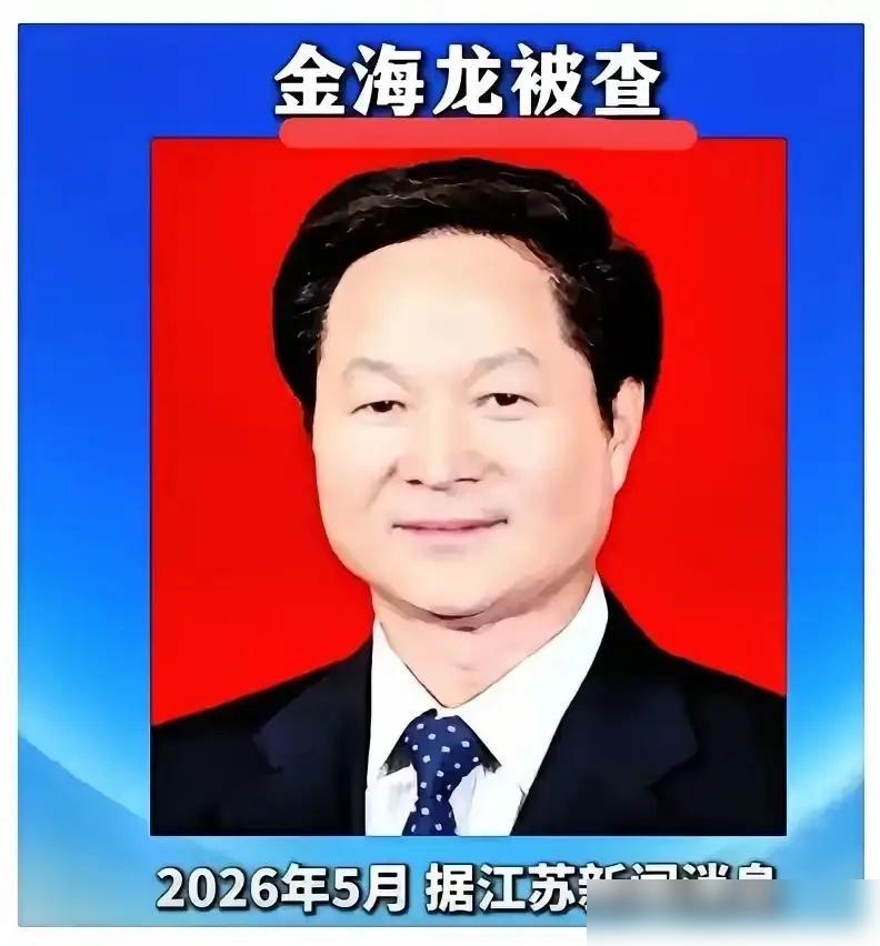 我跟苏州体制内的朋友通电话，他第一句就是“吓死了！金海龙居然被查了！”声音都在抖