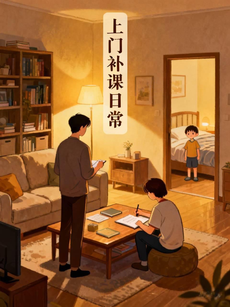 又给大妞换了一个补数学的老师，但这个上门补课。好处是我不用开车接送了，坏处是我得