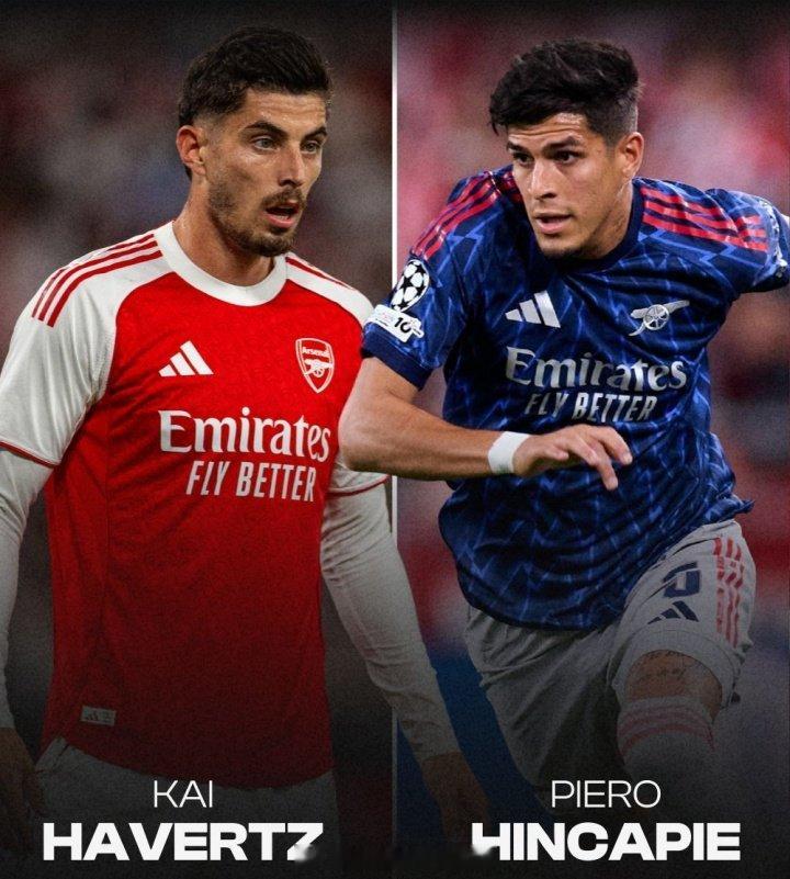 哈弗茨、因卡皮耶两人将迎战旧主！值得一提的是，因卡皮耶目前是从勒沃库森租借效力阿