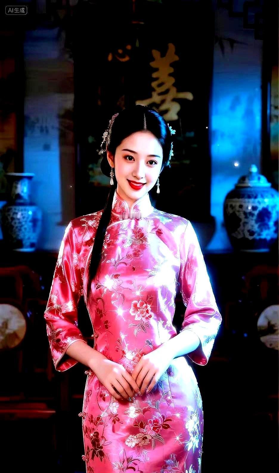 25到35岁的女生，把旗袍穿成了通勤标配。不是为了拍照，是真能挤地铁、接娃、开