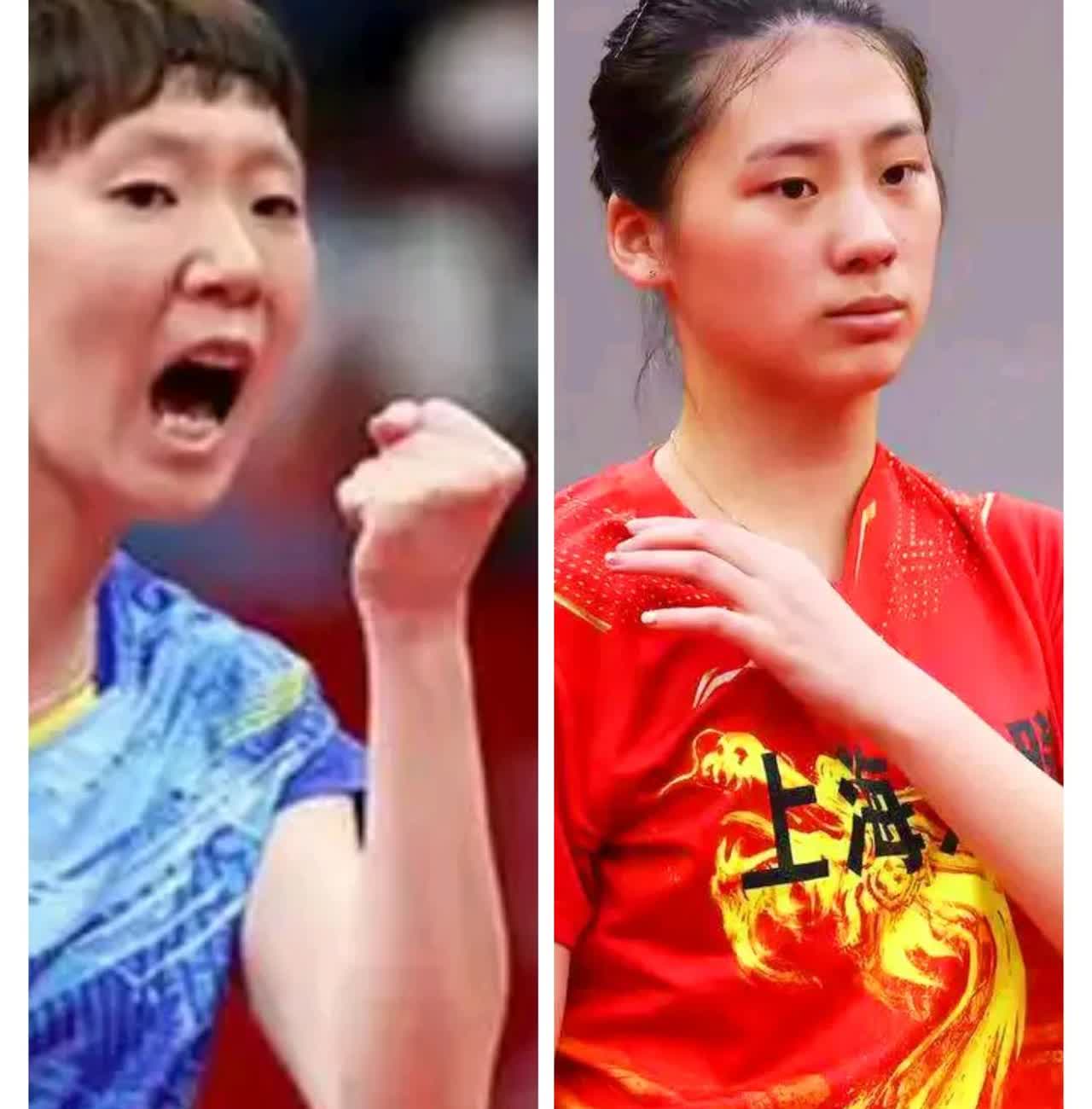 陈熠：你是姐姐，先让你赢2局！后面我就不客气了。曼昱：没事，你放开打就好了，