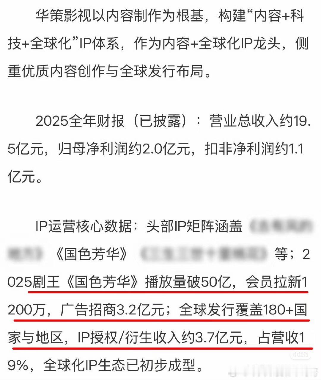 《国色芳华》让华策赚麻了