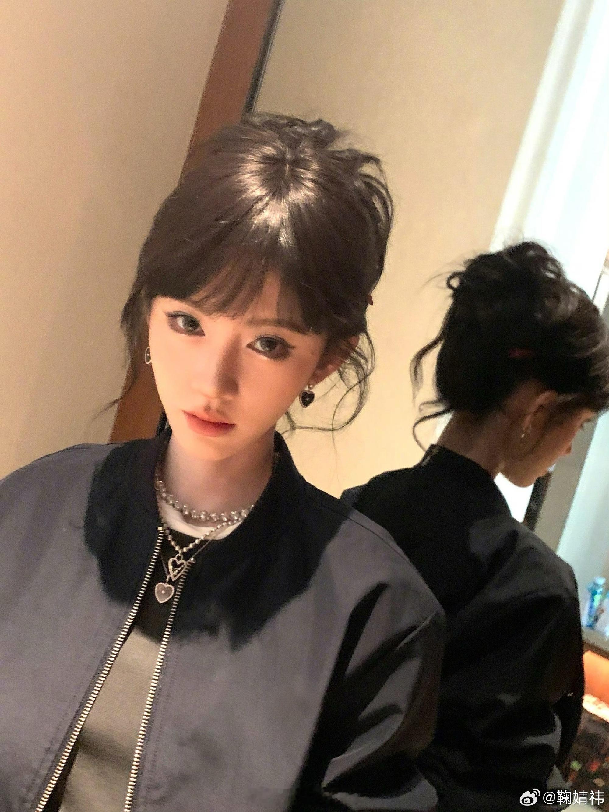 鞠婧祎直播有这么美的直播进入内娱[爱心]太漂亮了小鞠，美得完全挪不开眼😖[